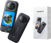 nsta360 X3 - Waterproof 360 Action Camera with 1/2" 48MP Sensors, 5.7K 360 Active HDR Video